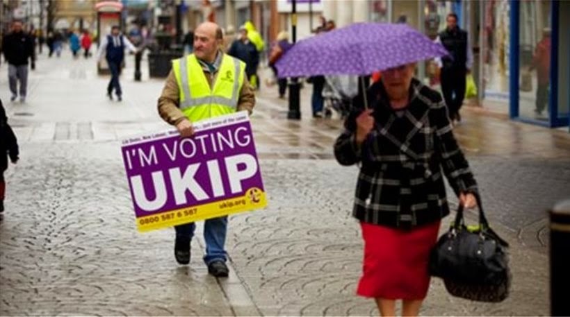 Βρετανία: Υπέρ του UKIP του Νάιτζελ Φάρατζ το 25% των πολιτών - Φωτογραφία 1