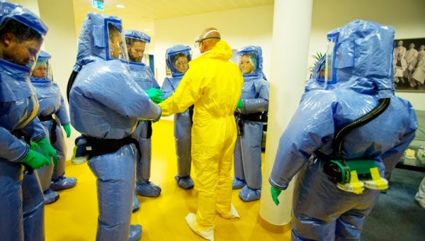 Συμμετοχή του Στρατού σε άσκηση ετοιμότητας για τον Έμπολα - Φωτογραφία 1