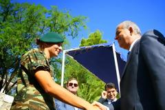 ΟΡΚΩΜΟΣΙΑ ΤΗΣ 2014 Ε’ ΕΣΣΟ ΣΤΟ 9ο ΣΠ ''ΓΙΑΝΝΙΤΣΑ'' ΠΑΡΟΥΣΙΑ ΤΟΥ ΥΦΕΘΑ ΙΩΑΝΝΗ ΛΑΜΠΡΟΠΟΥΛΟΥ