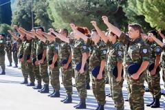 Τελετή Ορκωμοσίας Μονιμοποιηθέντων Επαγγελματιών Οπλιτών της 96 ΑΔΤΕ