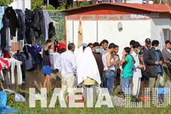Σώθηκαν από θαύμα 38 Σύριοι πρόσφυγες στον Αγ. Ηλία Πύργου