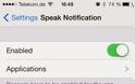 Speak Notification: Cydia tweak update v1.4.1-11 ($1.49) - Φωτογραφία 1