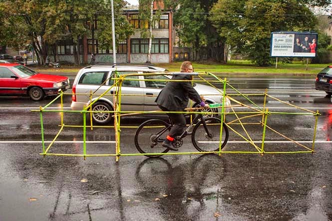 Αν τα ποδήλατα καταλάμβαναν όσο χώρο πιάνουν τα αυτοκίνητα (Video) - Φωτογραφία 1