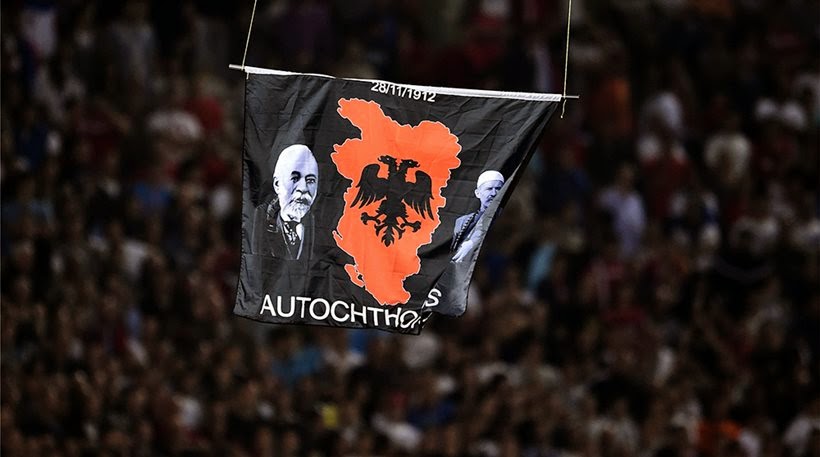 Η... μισή Ελλάδα στη σημαία της “Μεγάλης Αλβανίας” - Φωτογραφία 1