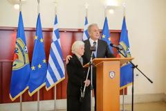 Τιμήθηκε από το Υπουργείο Εθνικής Άμυνας η κυρία Ερμιόνη Πρίγκου
