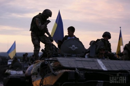 Αντάρτες περικύκλωσαν Ουκρανούς στρατιώτες - Φωτογραφία 1