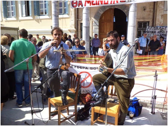 Αντιδρούν οι κάτοικοι του Αγίου Βασιλείου για τις ανεμογεννήτριες: Αν χρειαστεί, θα ποτίσουμε τον τόπο μας με αίμα - Φωτογραφία 4