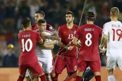 Hθελαν εκδίκηση για το Κόσοβο οι Αλβανοί - Ποδοσφαιριστές «πανηγύρισαν» την προβοκάτσια μέσω Ίντερνετ [photos]
