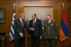 Συνάντηση ΥΕΘΑ Δημήτρη Αβραμόπουλου με τον Πρέσβη της Αρμενίας