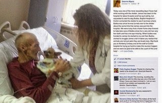Ετοιμοθάνατος συνήλθε μόλις αγκάλιασε το σκύλο του στο νοσοκομείο...[photos] - Φωτογραφία 1