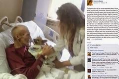 Ετοιμοθάνατος συνήλθε μόλις αγκάλιασε το σκύλο του στο νοσοκομείο...[photos]