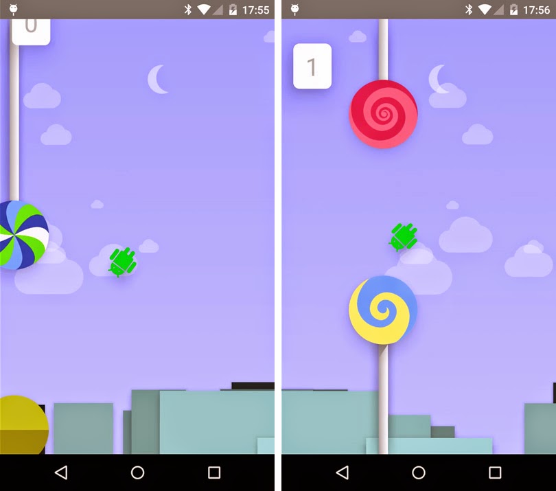 Η Google ενσωμάτωσε στο νέο της λειτουργικό το παιχνίδι Flapy Birds - Φωτογραφία 1