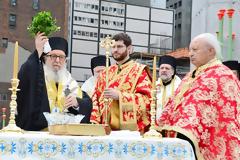 Το pontos-news.gr στη θεμελίωση του Αγίου Νικολάου στο Μανχάταν (βίντεο, φωτο)