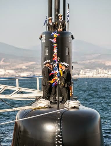 Τελετή καθέλκυσης υποβρυχίου «ΩΚΕΑΝΟΣ» - Δείτε εντυπωσιακές φωτογραφίες - Φωτογραφία 12