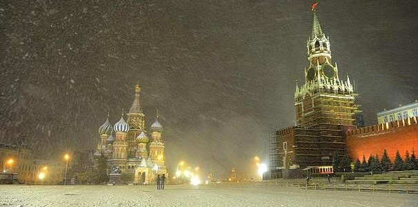 Στα λευκά ντύθηκε η Μόσχα! [photos] - Φωτογραφία 1