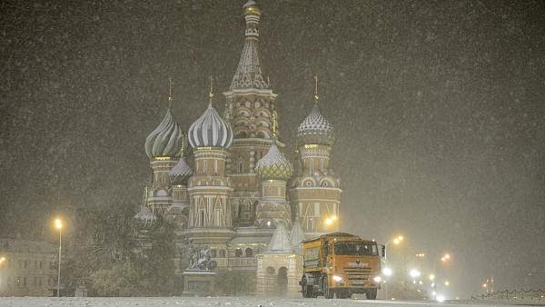 Στα λευκά ντύθηκε η Μόσχα! [photos] - Φωτογραφία 2
