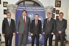 Εγκαίνια από ΥΦΥΠΕΞ  Άκη Γεροντόπουλο του νέου κτιρίου του Ελληνικού Σχολείου «Αθηνά» στο Βουκουρέστι