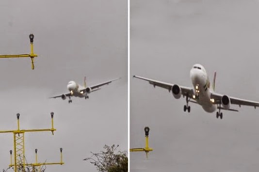 Βίντεο που κόβει την ανάσα: Άνεμοι 50 μιλίων την ώρα έκαναν αεροσκάφος να μοιάζει με... παιχνιδάκι - Φωτογραφία 1