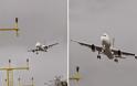 Βίντεο που κόβει την ανάσα: Άνεμοι 50 μιλίων την ώρα έκαναν αεροσκάφος να μοιάζει με... παιχνιδάκι