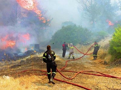 Από φωτιά σε φωτιά έτρεχαν σήμερα οι πυροσβέστες στη Φθιώτιδα - Πέταξαν αεροσκάφη - Φωτογραφία 1