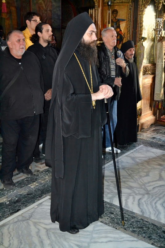 5446 - Φωτογραφίες από την επίσκεψη του Πατριάρχη Σερβίας κ. Ειρηναίου στη Λαύρα των Σέρβων, την Ιερά Μονή Χιλιανδαρίου - Φωτογραφία 10