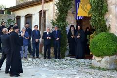 5446 - Φωτογραφίες από την επίσκεψη του Πατριάρχη Σερβίας κ. Ειρηναίου στη Λαύρα των Σέρβων, την Ιερά Μονή Χιλιανδαρίου