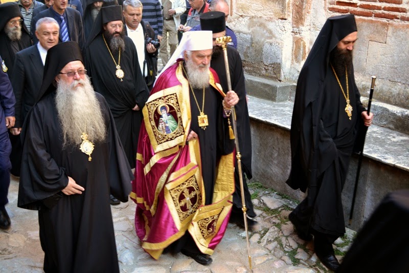 5446 - Φωτογραφίες από την επίσκεψη του Πατριάρχη Σερβίας κ. Ειρηναίου στη Λαύρα των Σέρβων, την Ιερά Μονή Χιλιανδαρίου - Φωτογραφία 9