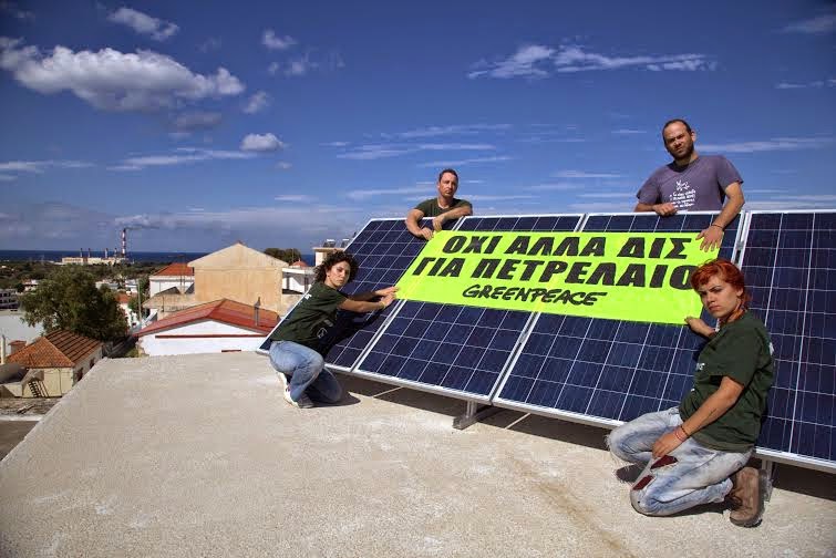 Μήνυμα της Greenpeace στην κυβέρνηση από τη Ρόδο: Η εξοικονόμηση ενέργειας είναι εθνικό συμφέρον - Φωτογραφία 2