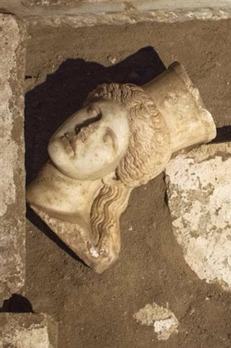 Βρέθηκε το κεφάλι της σφίγγας στην Αμφίπολη - Φωτογραφία 6