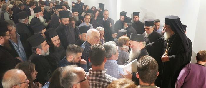 5449 - Πλήθος πιστών στην ομιλία του Αγιορείτου π. Αθανασίου Σιμωνοπετρίτου στην Λαμία - Φωτογραφία 6