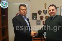 Συνάντηση αντιπροσωπείας Δ.Σ. Ε.Σ.ΠΕ.Α.Μ.Θ. με συναδέλφους τους της Στρατολογικής Υπηρεσίας ΑΜΘ (Photo)