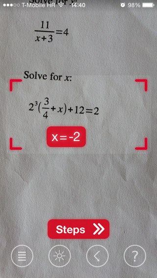 PhotoMath: AppStore free...ο μαθηματικός στο χέρι σας - Φωτογραφία 3