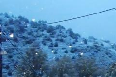 Τα πρώτα χιόνια έπεσαν στα Τρίκαλα! [photos]