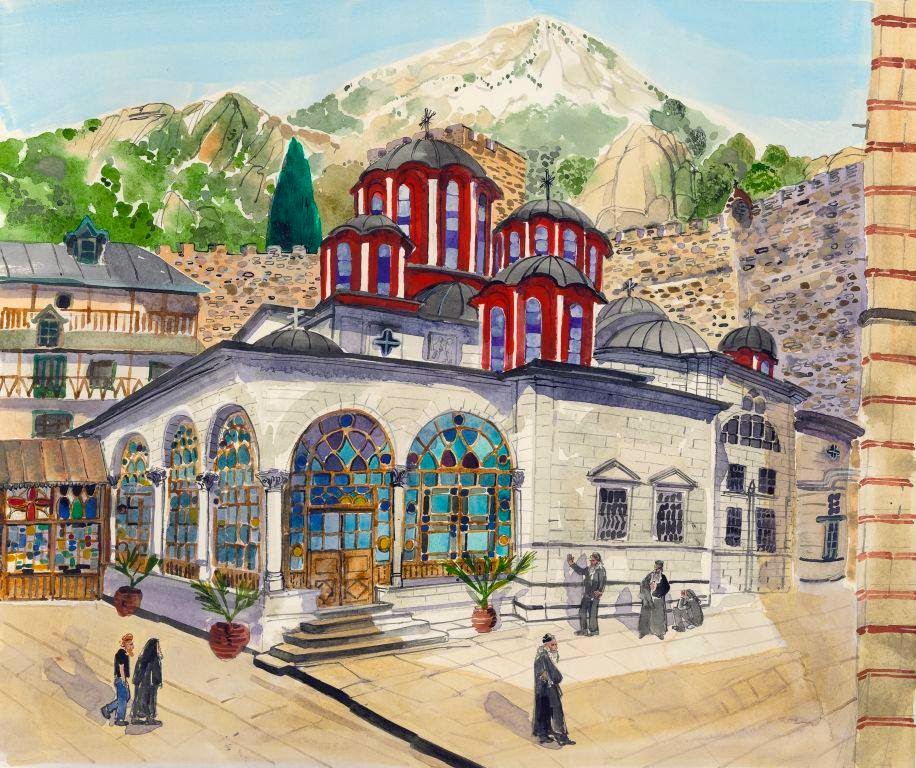 5462 - Έκθεση ζωγραφικής του Tim Vyner στην Αγιορειτική Εστία (φωτογραφίες) - Φωτογραφία 8