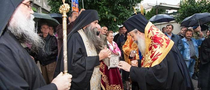 5464 - Η Λαμία υποδέχθηκε το Ιερό Λείψανο της Αγίας Αναστασίας της Ρωμαίας, από την Ι. Μονή Οσίου Γρηγορίου Αγίου Όρους - Φωτογραφία 2