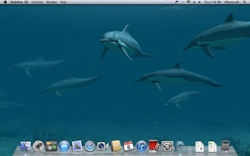 Dolphins 3D: Ένα wallpaper για να εντυπωσιάσετε  (MAC) - Φωτογραφία 4