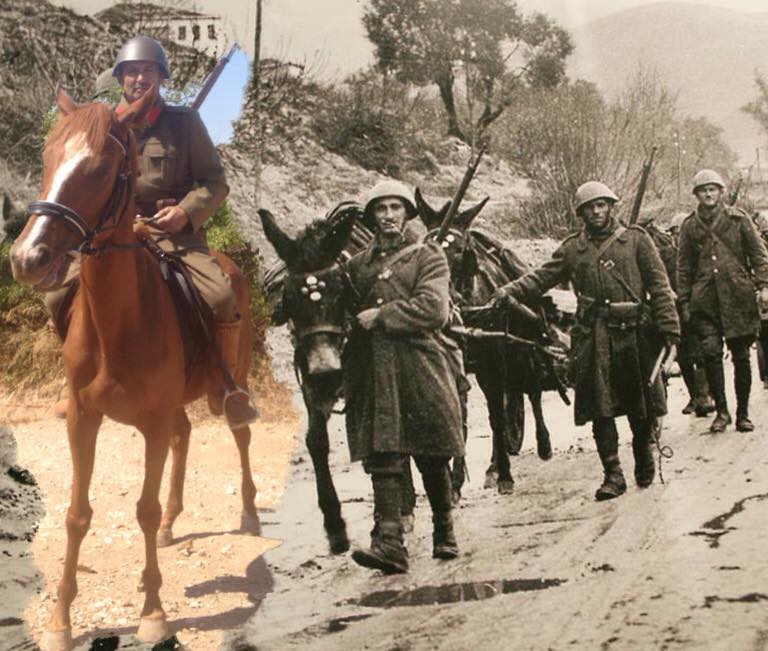 Αναπαριστούν φωτογραφίες από τον ελληνοϊταλικό πόλεμο! - Φωτογραφία 5