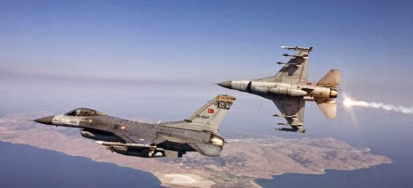 Αερομαχίες στο Αιγαίο - Έξι τουρκικά F-16 πετούσαν πάνω από Λέσβο και Χίο - Φωτογραφία 1