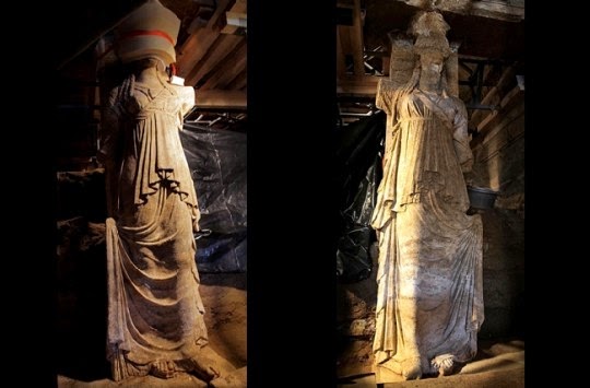 Αμφίπολη: Βρέθηκε το άγαλμα της Θεάς Νίκης; - Φωτογραφία 1