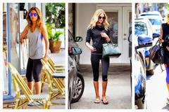 Δείτε τι φορούν οι celebrities στο γυμναστήριο;