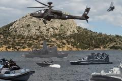 Τεράστια επιχείρηση με 20 Πολεμικά σκάφη…Ανακατάληψη βραχονησίδας από την Δύναμη «Δ» [photos]