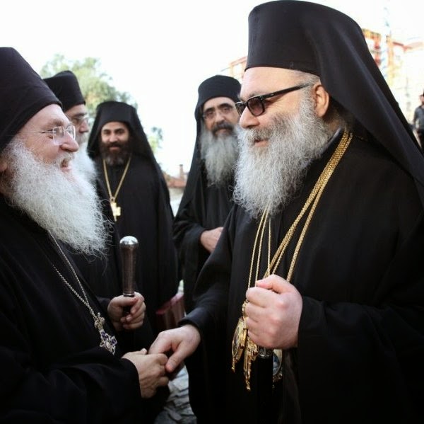 5501 - Επίσκεψις του Πατριάρχου Αντιοχείας στην Ιερά Μονή Βατοπαιδίου (πλούσιο φωτογραφικό υλικό) - Φωτογραφία 1