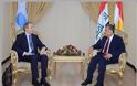 Πρώτη επίσκεψη στο Κουρδιστάν του νέου Έλληνα πρέσβη στη Βαγδάτη