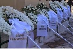 ΘΡΗΝΟΣ, Οργή και αγανάκτηση στην κηδεία του απολυμένου σχολικού φύλακα που αυτοκτόνησε...[video+photos]
