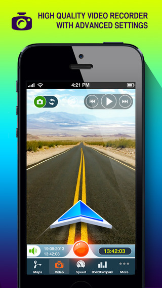 GPS, Car Video Recorder: AppStore free today - Φωτογραφία 5