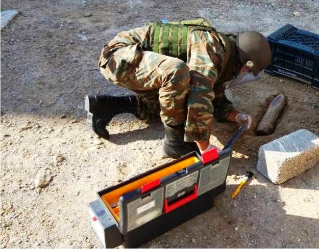 Αντιμετώπιση περιστατικού Explosive Ordnance Disposal (EOD) από το ΤΕΝΞ - Φωτογραφία 3