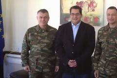Συνάντηση Αντιπεριφερειάρχη Δωδεκανήσου με τον Διοικητή της ΑΣΔΕΝ και της 95 ΑΔΤΕ