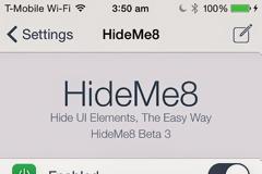 HideMe8 Lite: Cydia tweak new free....κρύψετε οτιδήποτε