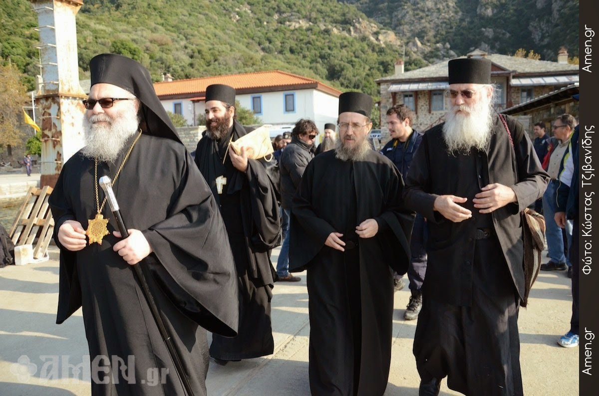 5524 - Η επίσκεψη του Πατριάρχη Αντιοχείας στην Μονή Σίμωνος Πέτρας (φωτογραφίες) - Φωτογραφία 3
