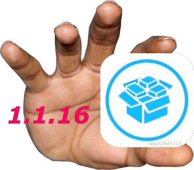 Νέα έκδοση για τον Cydia στην 1.1.16 με διορθώσεις - Φωτογραφία 1